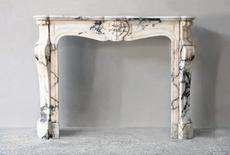 antique marble fireplace