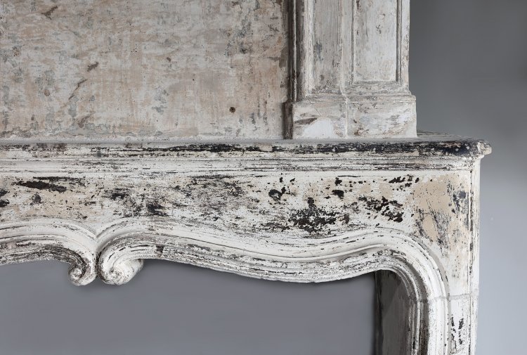 Louis XV style mantle