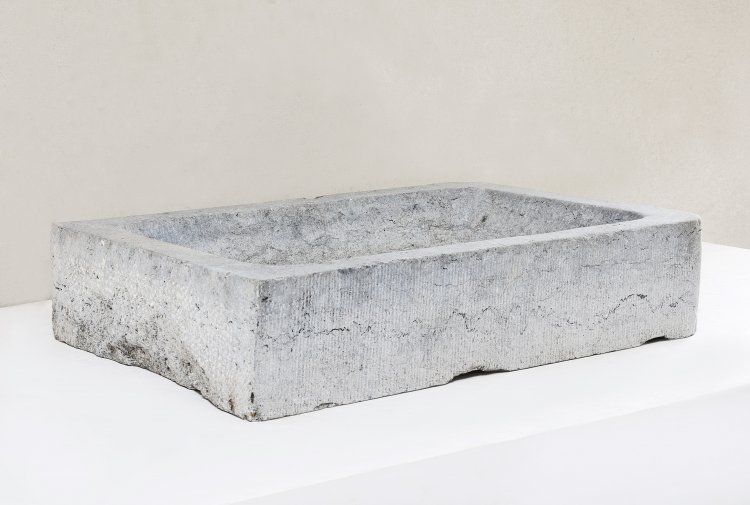 reclaimed sink of belgian bluestone