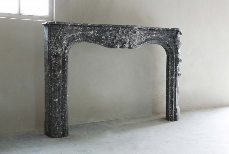 antique marble fireplace