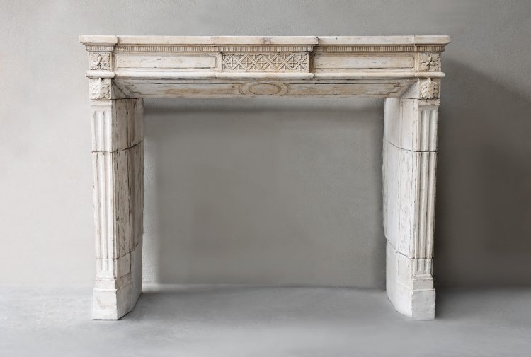 antique fireplace