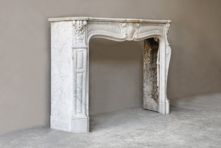 19th century marble mantle