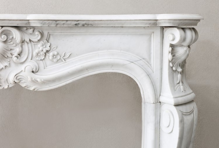 marble fireplace surround