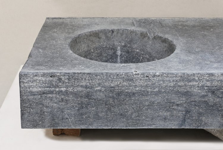 old belgian bluestone wash basin