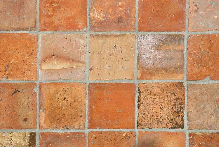 reclaimed terracotta tiles