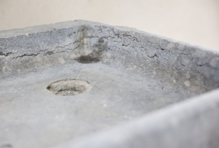 reclaimed bluestone sink