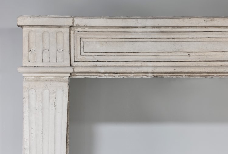 reclaimed mantle of french limestone